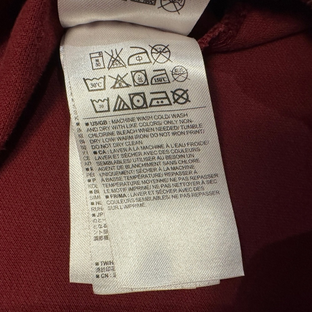 Banana Republic Mens XL Red Pique Polo Shirt Elephant Logo Short Sleeve - Picture 9 of 11